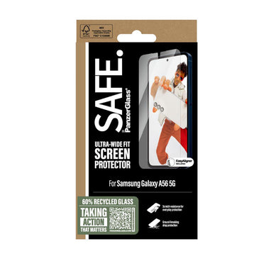 PanzerGlass Safe UtraWide Fit Screen Protector for Samsung Galaxy A56 5G